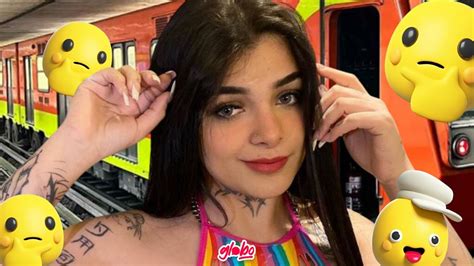 Karely Ru Z Har Video En El Metro De Cdmx Al Estilo De Luna Bella