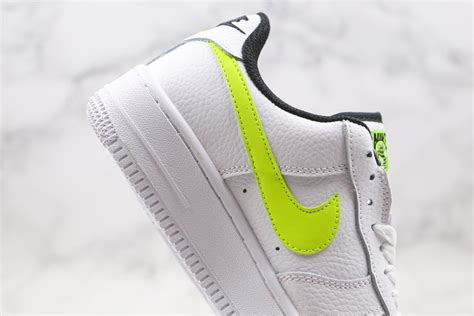 Nike Air Force 1 Low “Worldwide” White Barely Volt - FavSole.com