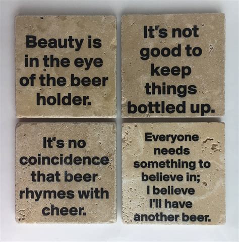 Funny Coasters Beer Coasters include Beauty Is In The Eye Of