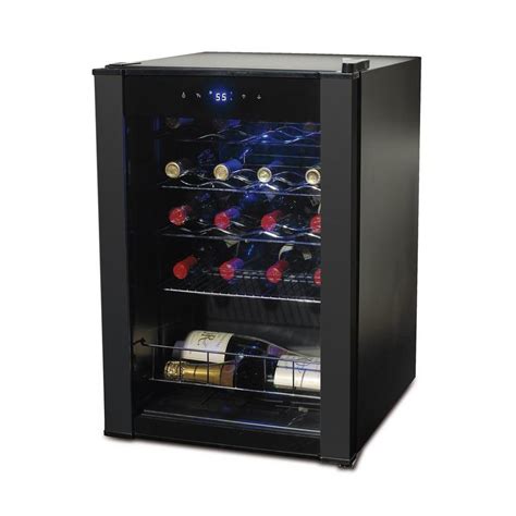 20-Bottle Evolution Series Wine Refrigerator (Black Stainless Steel Trim) - Wine Enthusiast