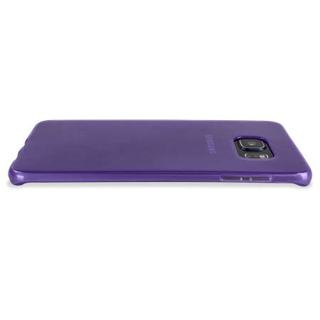 Olixar FlexiShield Samsung Galaxy S6 Edge Plus Gel Case Purple