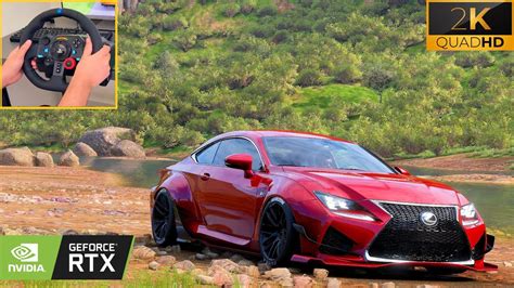 Lexus Rc F Logitech G Steering Wheel Gameplay Forza Horizon