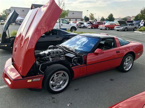 Corvette Corvette C4 Red Corvette Corvette Stingray