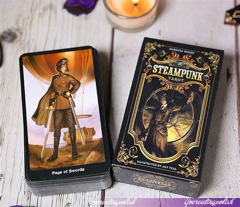 The Steampunk Tarot Cards A 78 Card Deck Guidebook Pdf Etsy