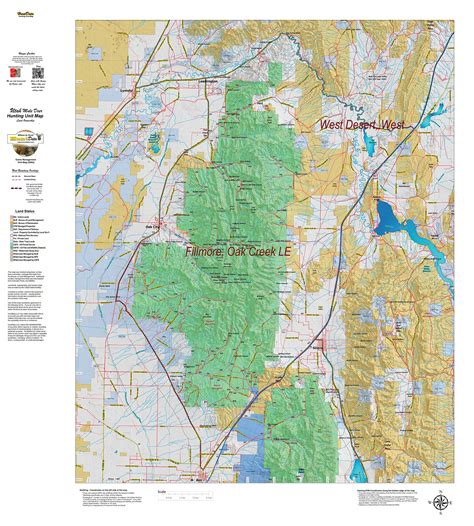 How To Use The Official Utah Deer Hunting Unit Map To Plan Your Next Successful Backcountry Scouting Trip 1