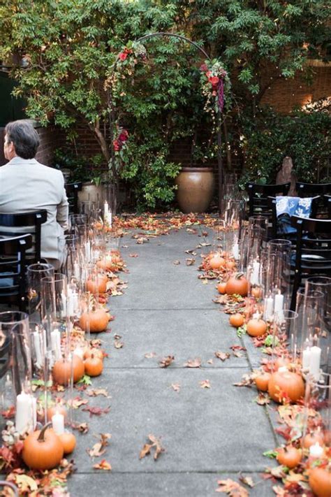 61 Awesome Outdoor Décor Fall Wedding Ideas Weddingomania