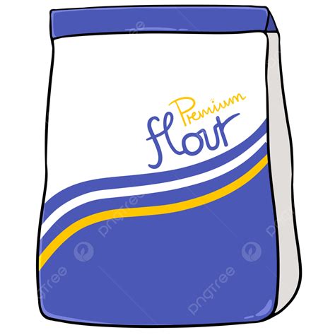 Produk Tepung Tas Tepung Kartun Tepung Tepung Png Transparan Clipart