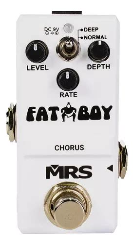 Pedal Anal Gico De Efeito De Coro Para Guitarra Nano Fat Boy Mercadolivre