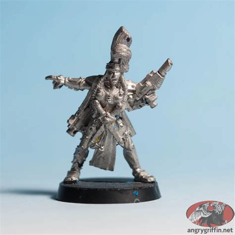 Metal Necromunda Escher Leader With Boltgun And Laspistol Angry Griffin