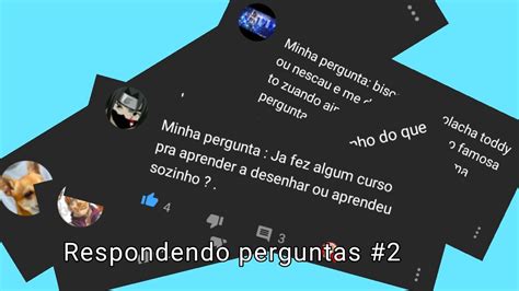 Especial 140 Inscritos Respondendo Perguntas 2 Youtube