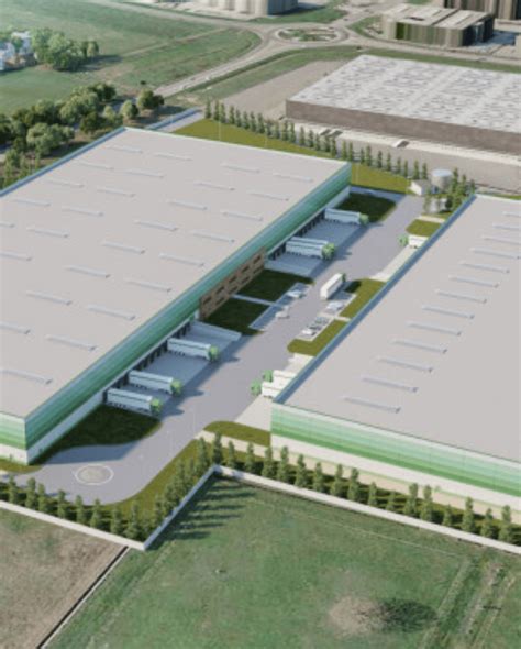 Eco design for new logistics hub
