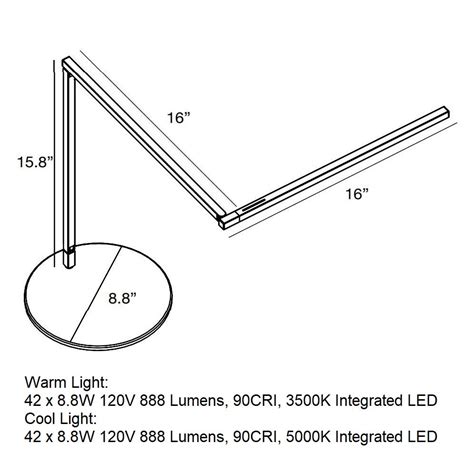 Koncept Z-Bar LED Desk Lamp - 2Modern