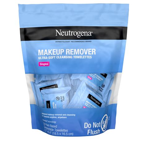 Neutrogena Makeup Remover Cleansing Towelette Singles 20CT