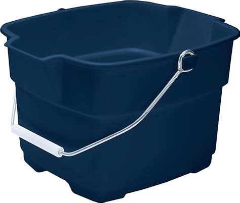 Rubbermaid Roughneck Square Bucket 14 Quart Blue