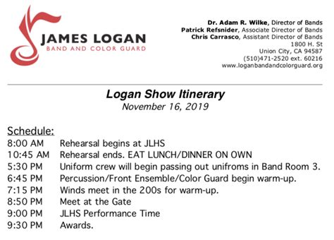 11/16/2019 - James Logan Invitational @ James Logan High School - JAMES ...