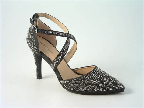 Glitz Shoes Sabatiné Diamante Court Shoe Tradegala