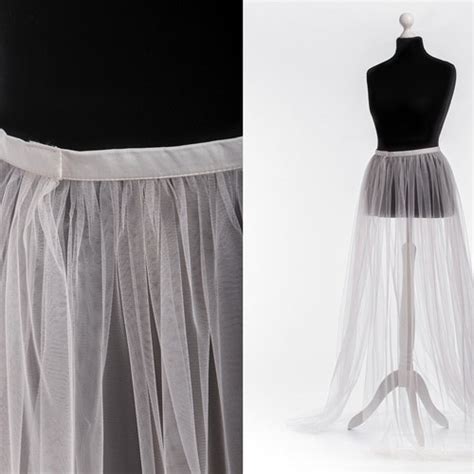 Tulle Overskirt Detachable Skirt Tulle Overlay Skirt Bridal Etsy