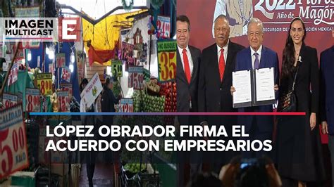 López Obrador Da Plan Para Frenar Inflación En Alimentos Youtube