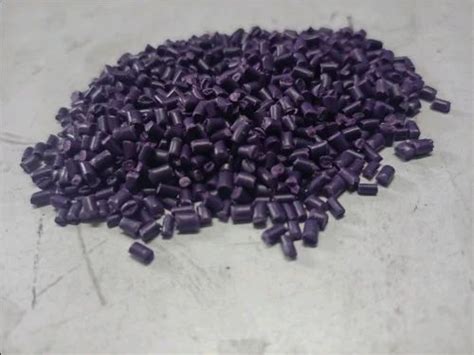 Colored Reprocessed Ldpe Purple Granule For Plastic Industry Grade A