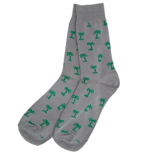 Palm Trees Simply Funky Socks The Ascot Sock Company