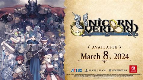 Unicorn Overlord Announce Trailer YouTube