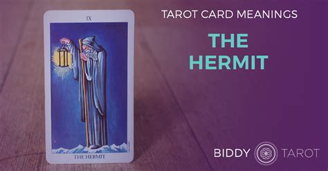 The Hermit Tarot Card Meanings | Biddy Tarot