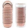 Amazon Gifbera Mini Rose Gold Foil Cupcake Liners Metallic Baking