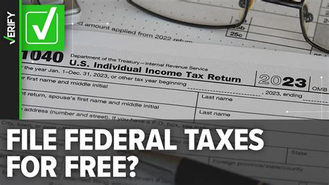 These are your free federal tax filing options in 2024 | verifythis.com