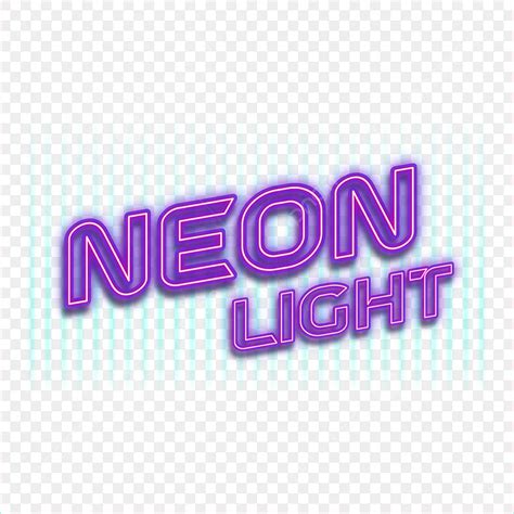 Transparent Light Effect Vector Design Images Neon Light Transparent