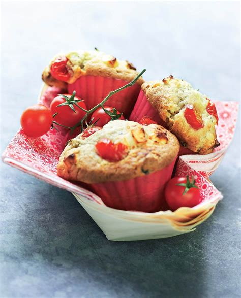 Recette muffins salés aux tomates cerises Marie Claire