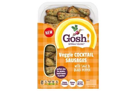 Gosh! reveals new plant-based cocktail sausages | News | The Grocer