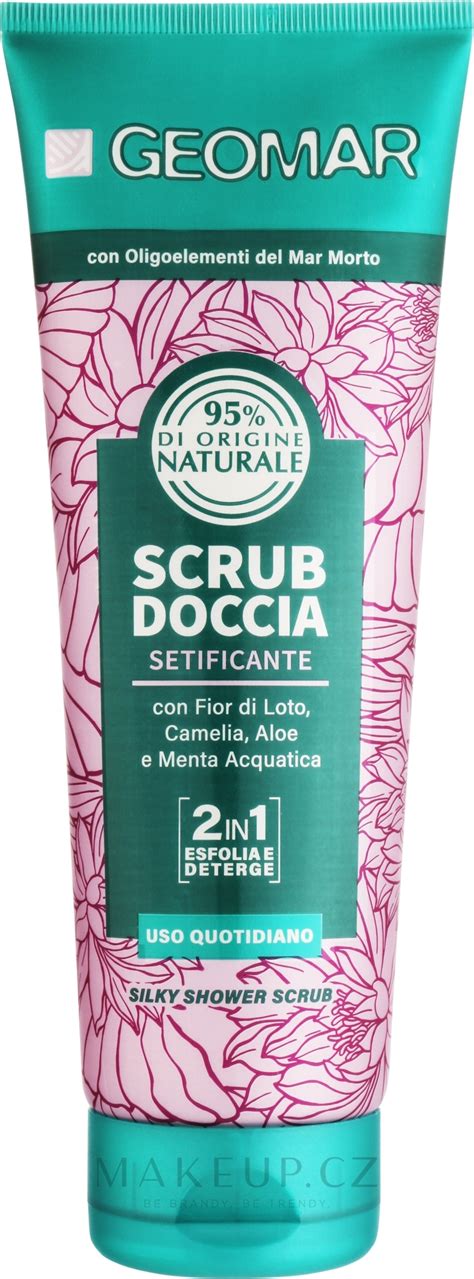 Geomar Scrub Doccia Setificante Hedvábný sprchový peeling Makeup cz