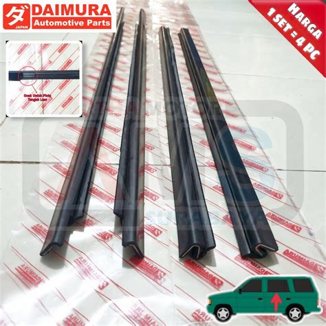 Jual Karet Pelipit List Kaca Weather Strip Panther Lama Kotak Bagian