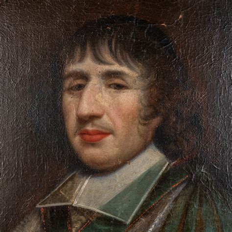 Een Antiek Portret Van Louis Henry De Gondrin 1620 1674 Olie Op Doek