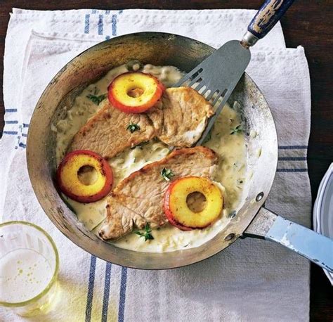 Pork Escalopes In Creamy Cider Sauce Asda Good Living Recipe Recipes Pork Recipes Pork