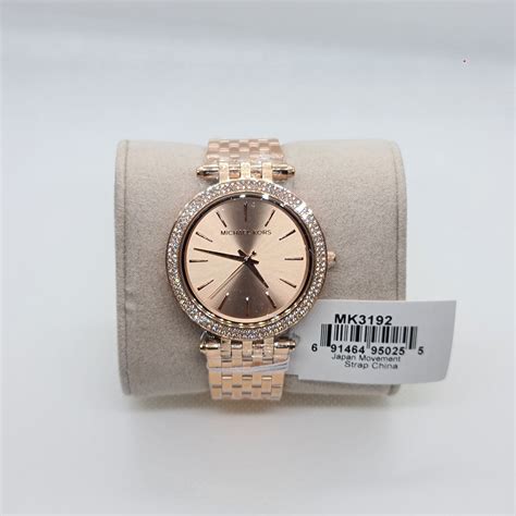 Michael Kors Mk3192 Luxury Darci Ladies Wrist Watch Rose Gold 39mm Uk On Onbuy