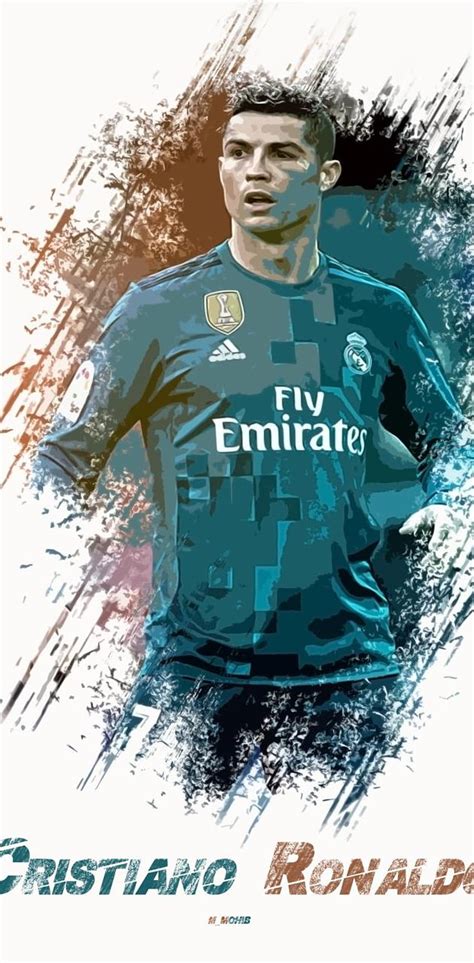 Cristiano Ronaldo By M MOHIB Ronaldo Poster HD Phone Wallpaper Pxfuel