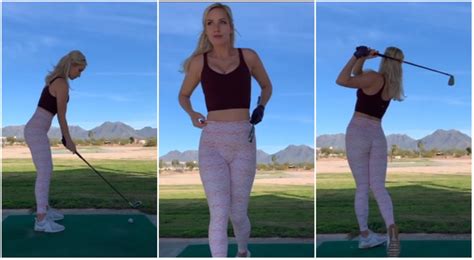 Golf Star Paige Spiranac Beat Nude Photo Leak By Getting Naked On Her