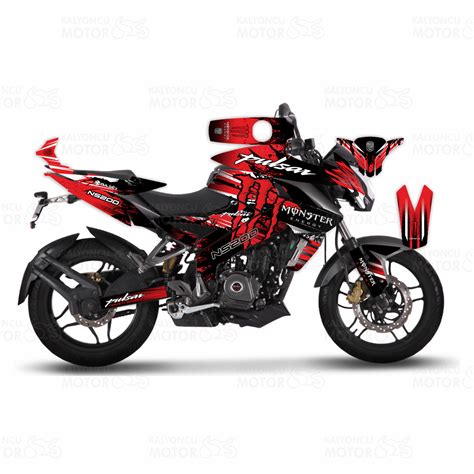 Bajaj Pulsar Ns 200 Monster Energy Design Fiyat 146422 Tl Kalyoncu