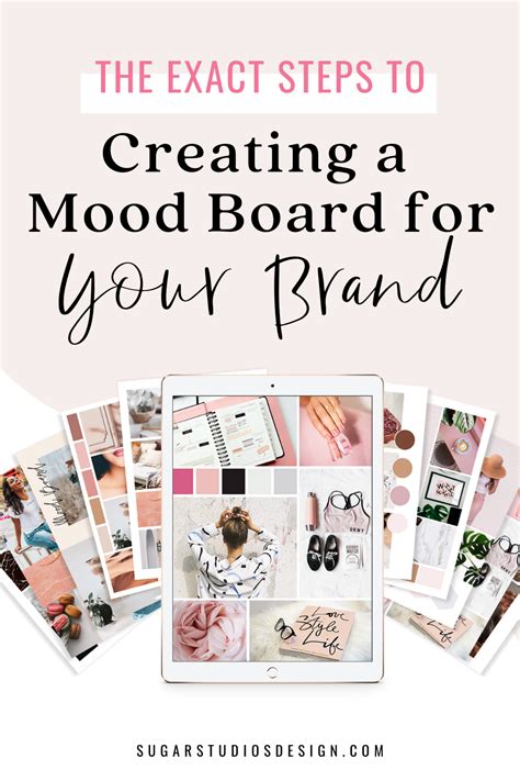 How To Create A Mood Board Sugar Studios Design Branding Mood Board