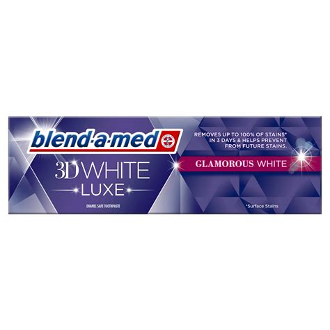 Blend A Med 3d White Luxe Pasta Do ZĘbÓw 75ml 9239021146 Oficjalne Archiwum Allegro