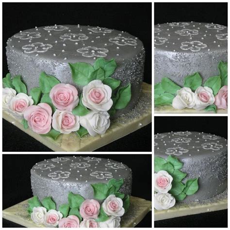 Gray cake | Novelty cakes, Cake, Cake decorating