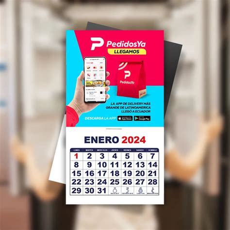 Calendarios Magn Ticos O Con Im N Para Refrigerador Mega Imprenta