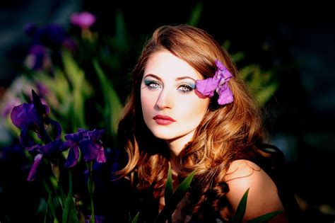 Free Images Nature Girl Flower Model Spring Color Fashion Lady