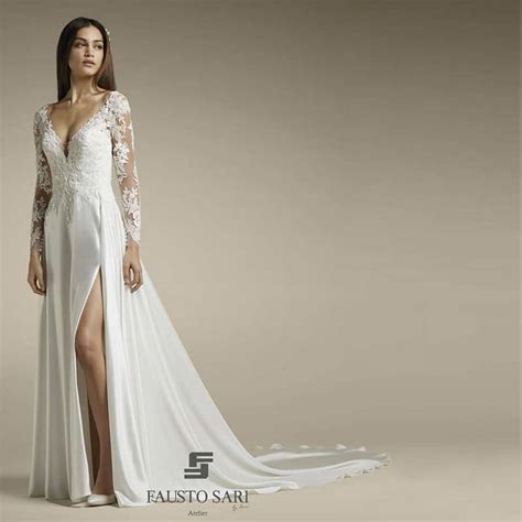 I Tessuti Dellabito Da Sposa Il Raso Fausto Sari Atelier