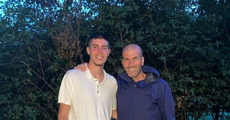 Zinedine Zidane Et Son Fils Elyaz Purepeople