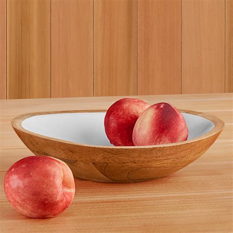 Be Home Madras Enameled Mango Serving Bowls Shallow To The Nines