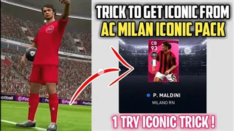 Trick To Get Iconic Kaka In Pes2021 Iconic Trick From Ac Milan Iconic