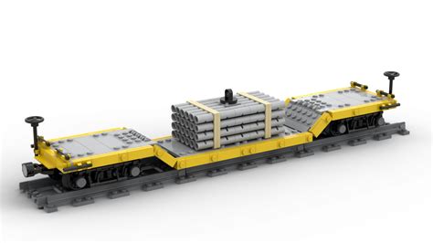 LEGO® Instructions Center Drop FlatCar