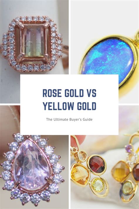 Rose Gold Vs Yellow Gold The Ultimate Buyers Guide Jewelry Auctioned